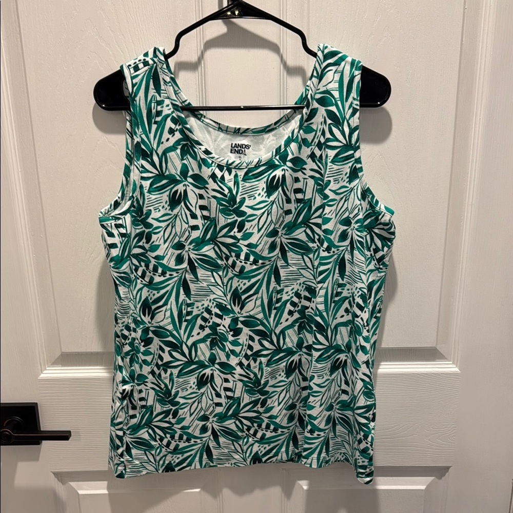 Lands’ End Women’s Cotton Tank Top